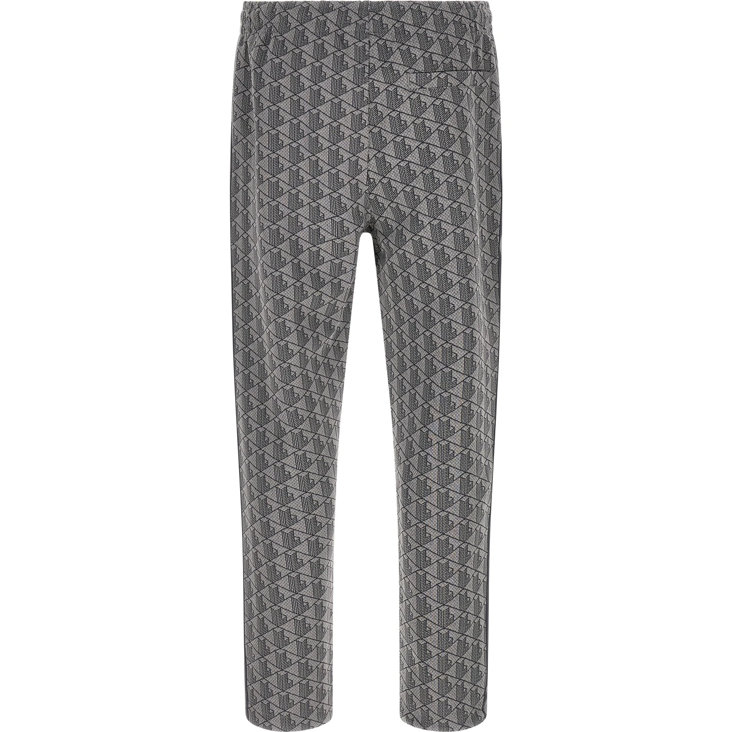 Gray Polyester Joggers (Workout Pants)