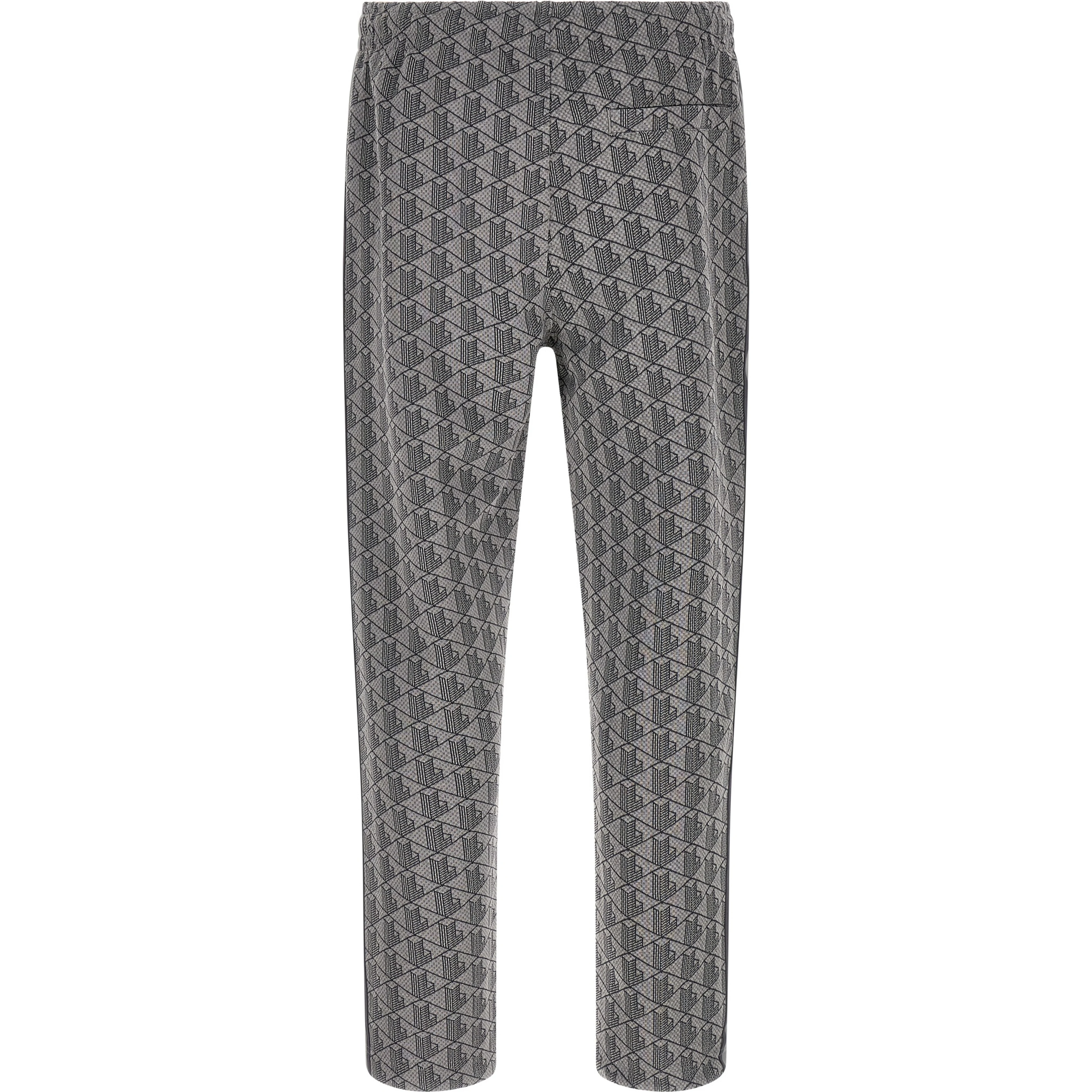 Gray Polyester Joggers (Workout Pants)