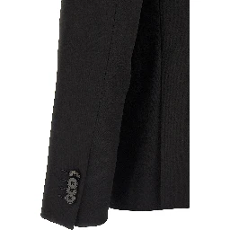 Black Wool Blazer