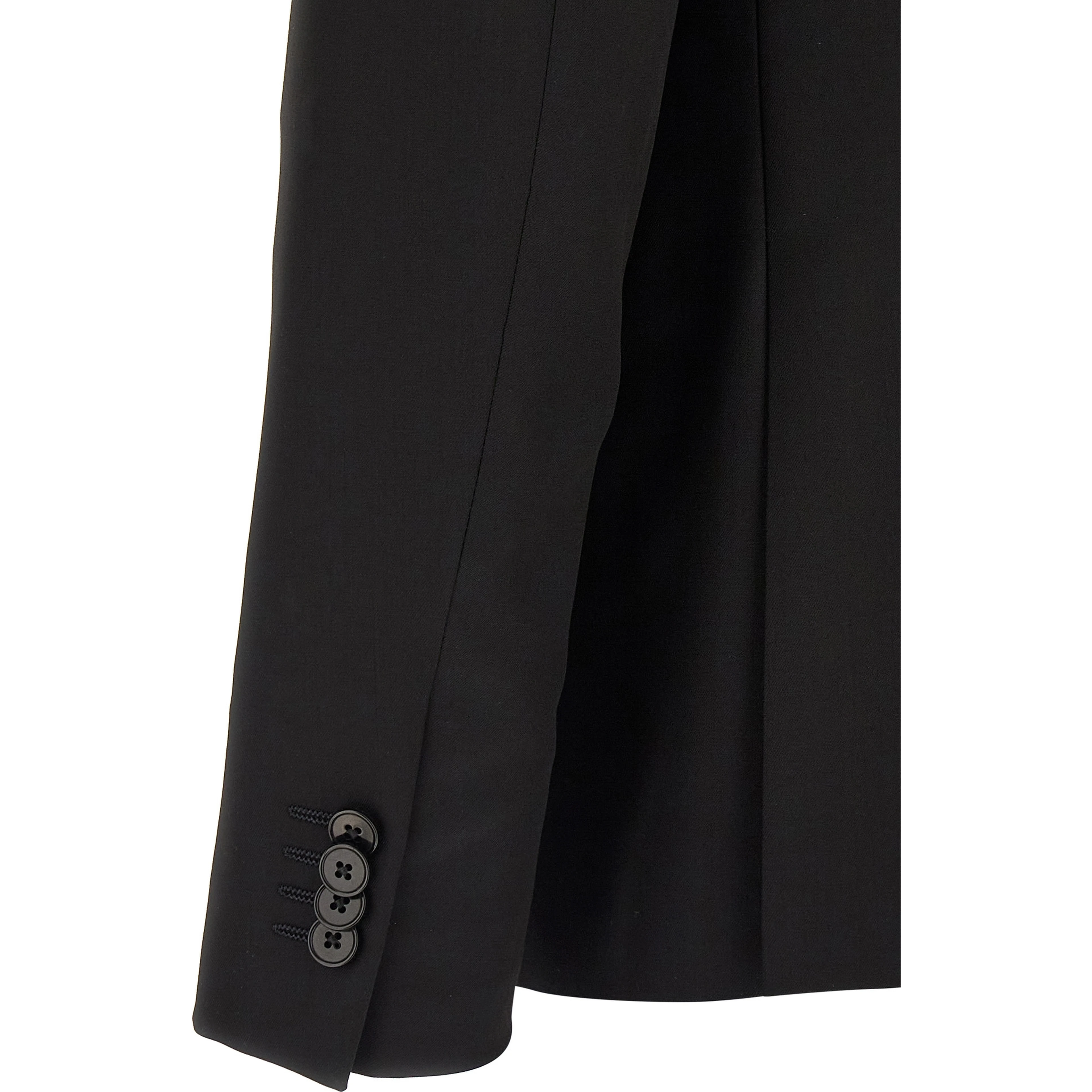 Black Wool Blazer
