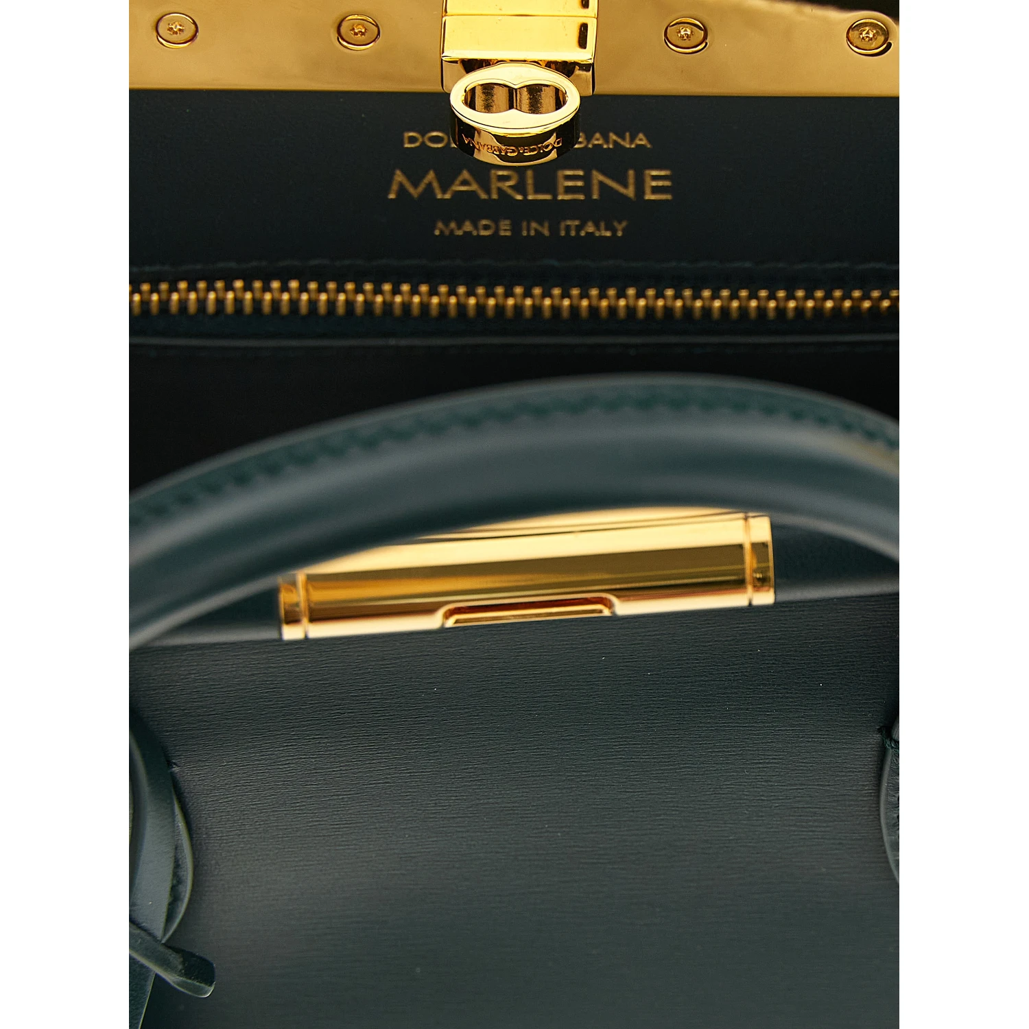 Bicolor Calfskin Handbag