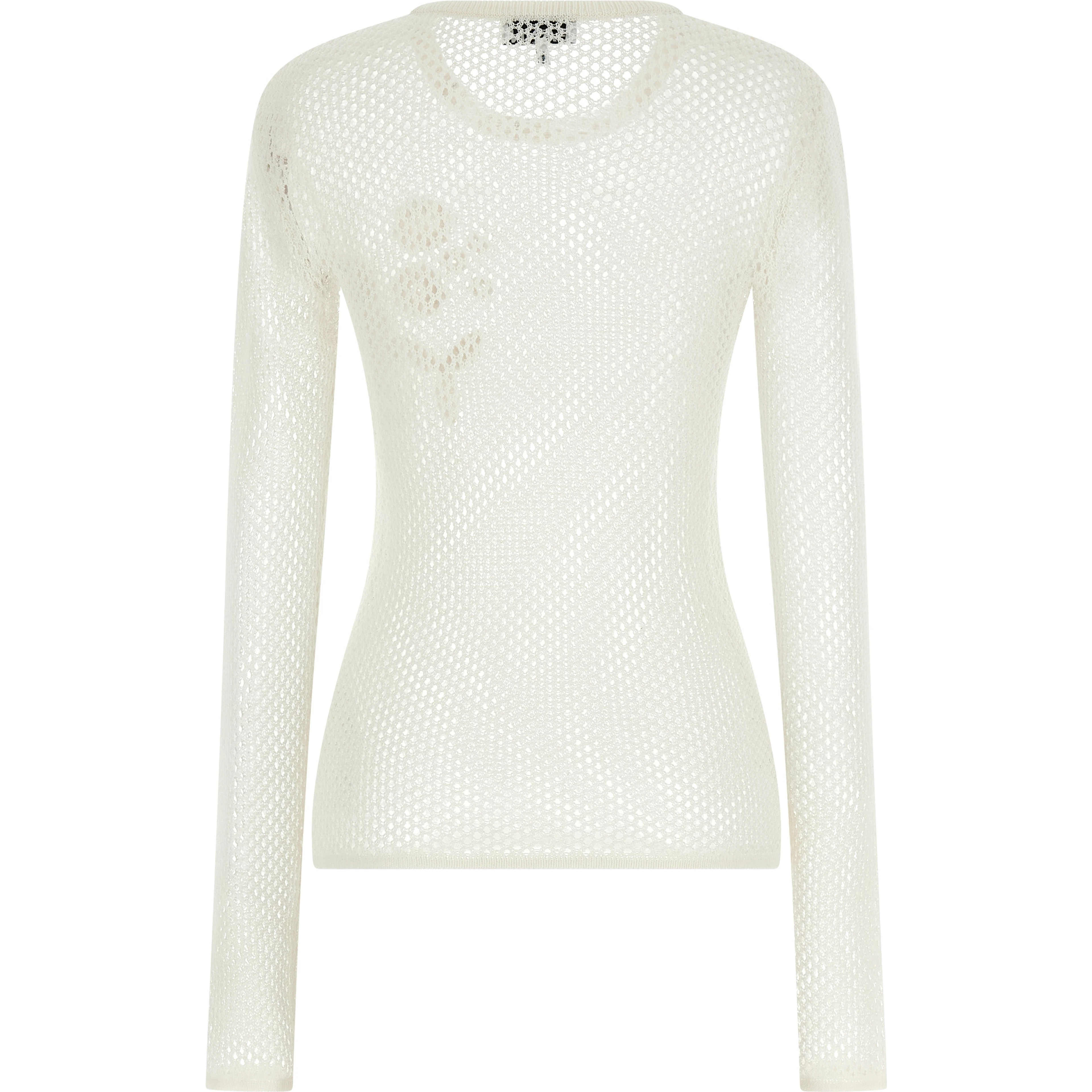 White Organic Cotton Cardigan