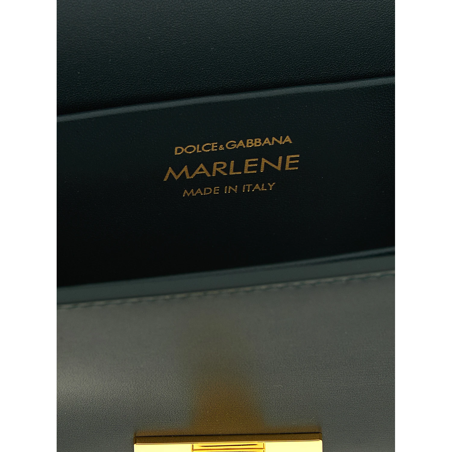 Bicolor Calfskin Shoulder Bag