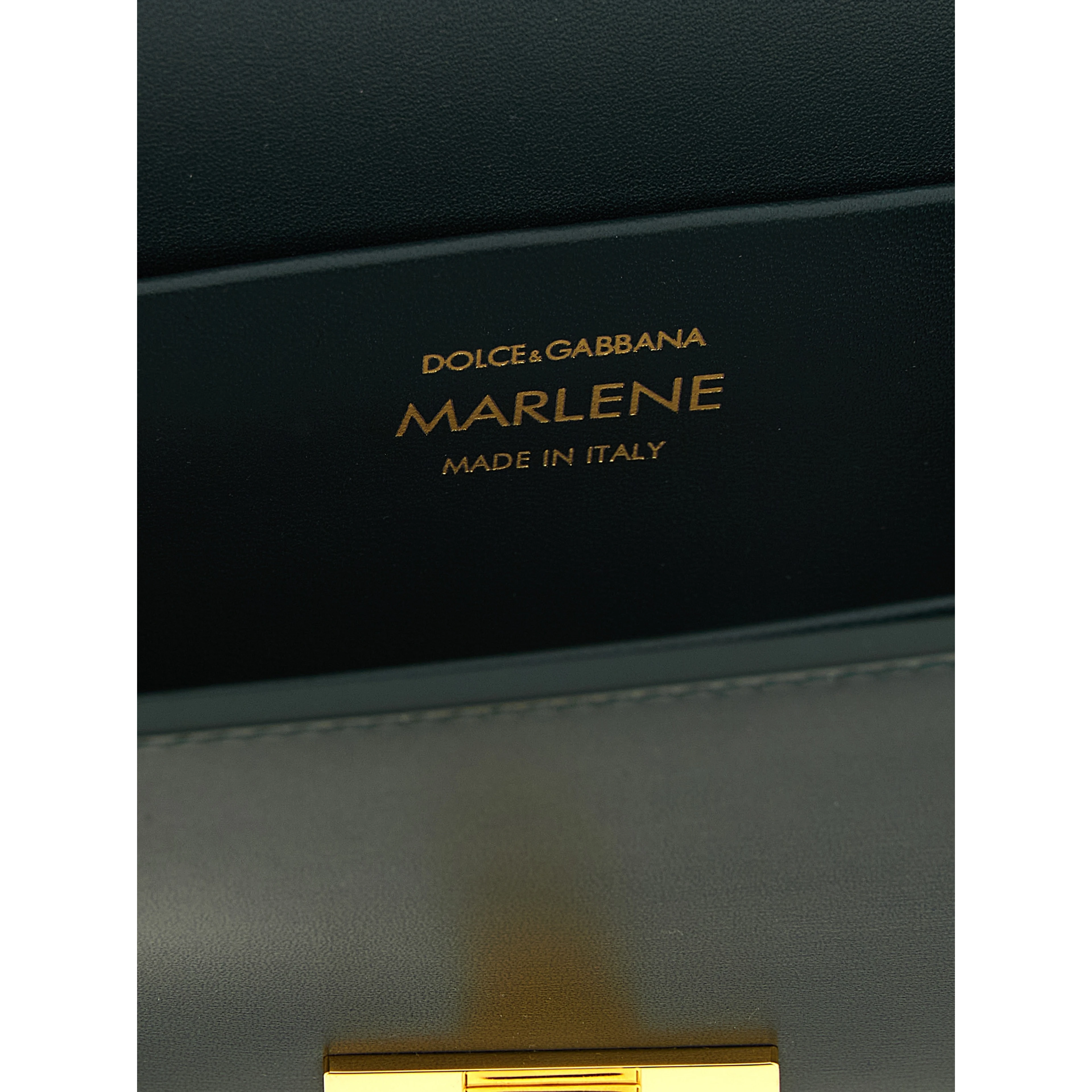 Bicolor Calfskin Shoulder Bag