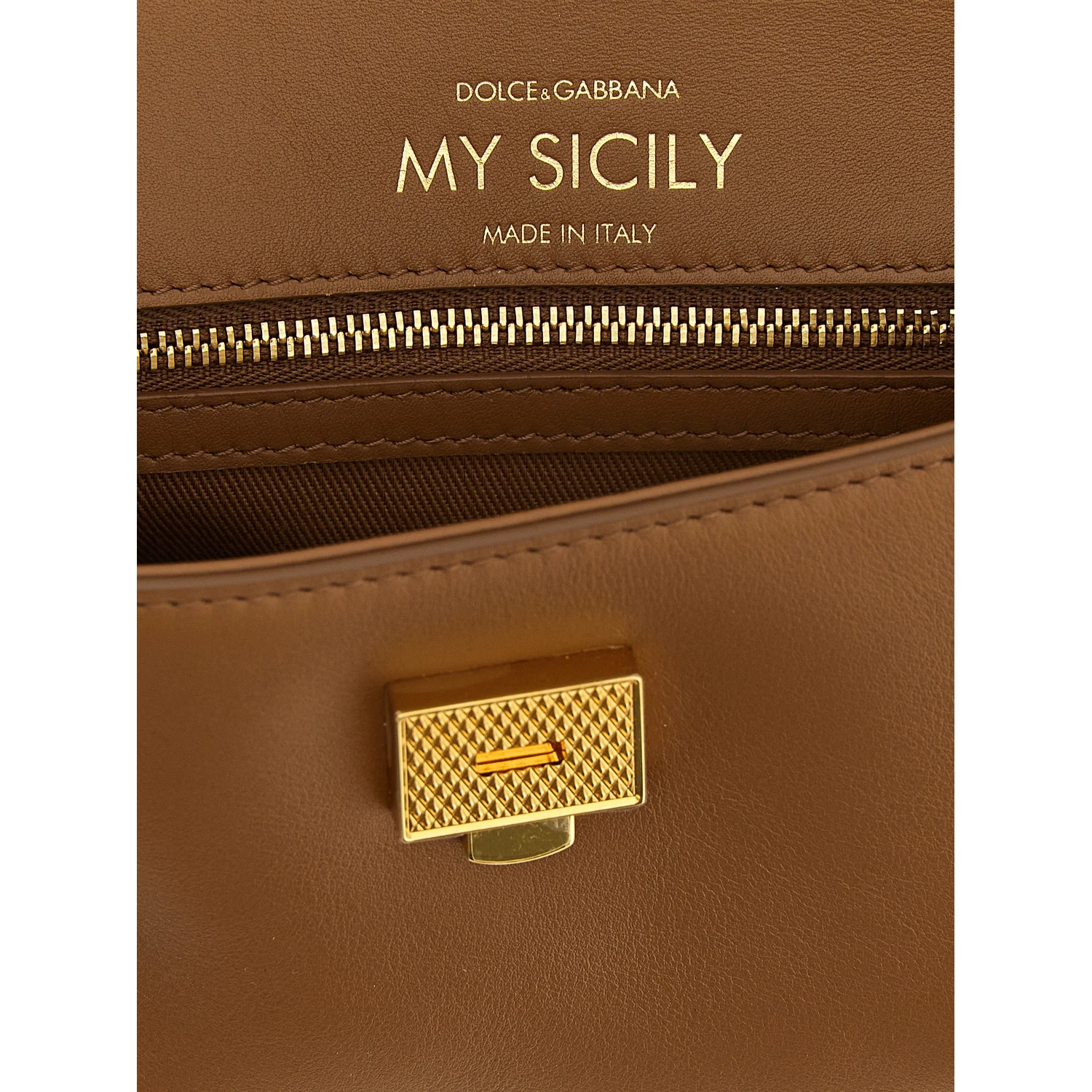 Brown Calfskin Handbag