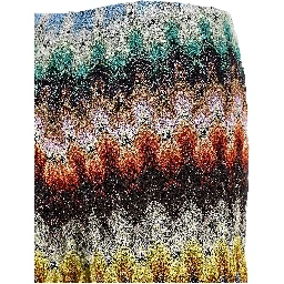 Multicolor Viscose Casual Pants