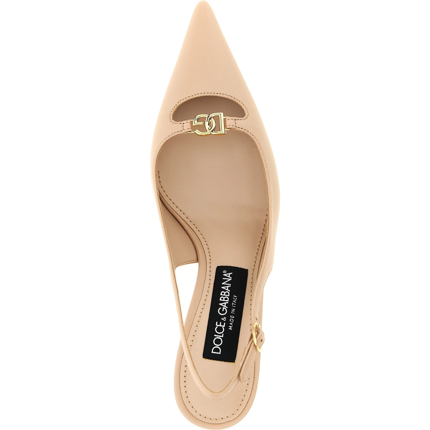 Multicolor Lamb Leather Mid Heel Pumps
