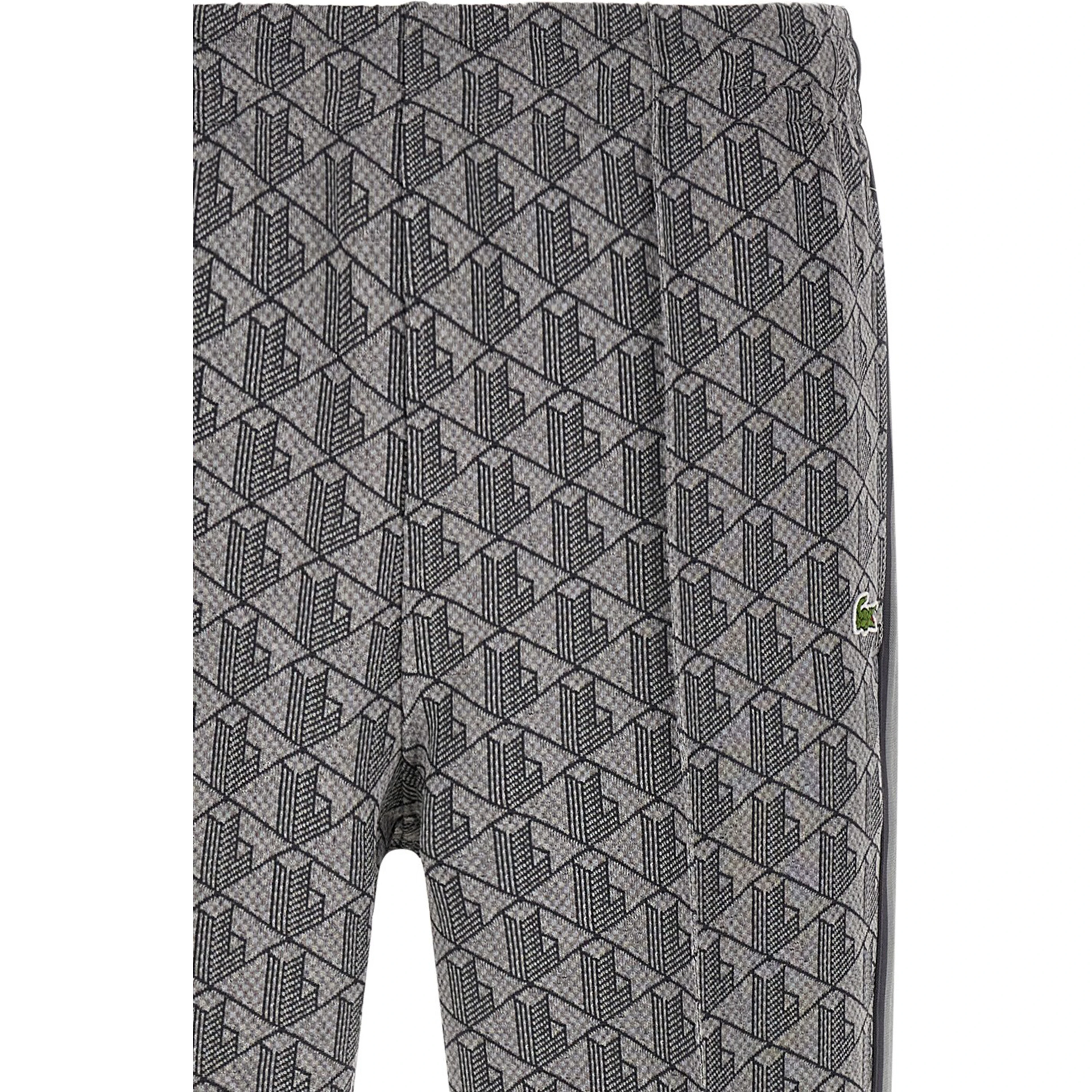 Gray Polyester Joggers (Workout Pants)