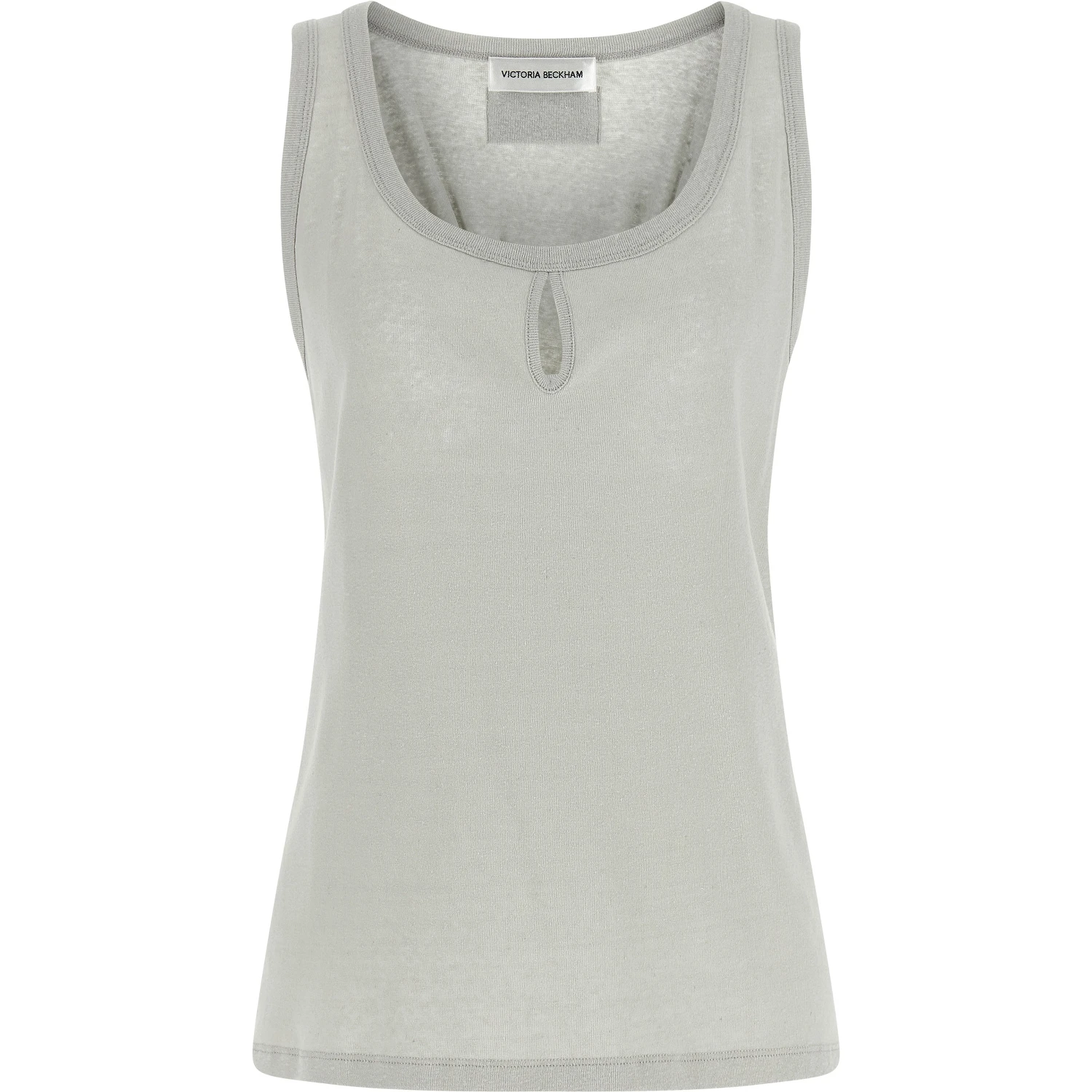 Gray Cotton Tank Tops