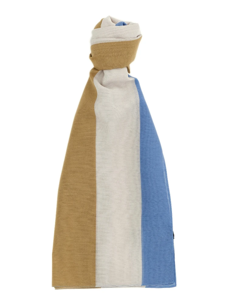 Multicolor Cotton Foulard