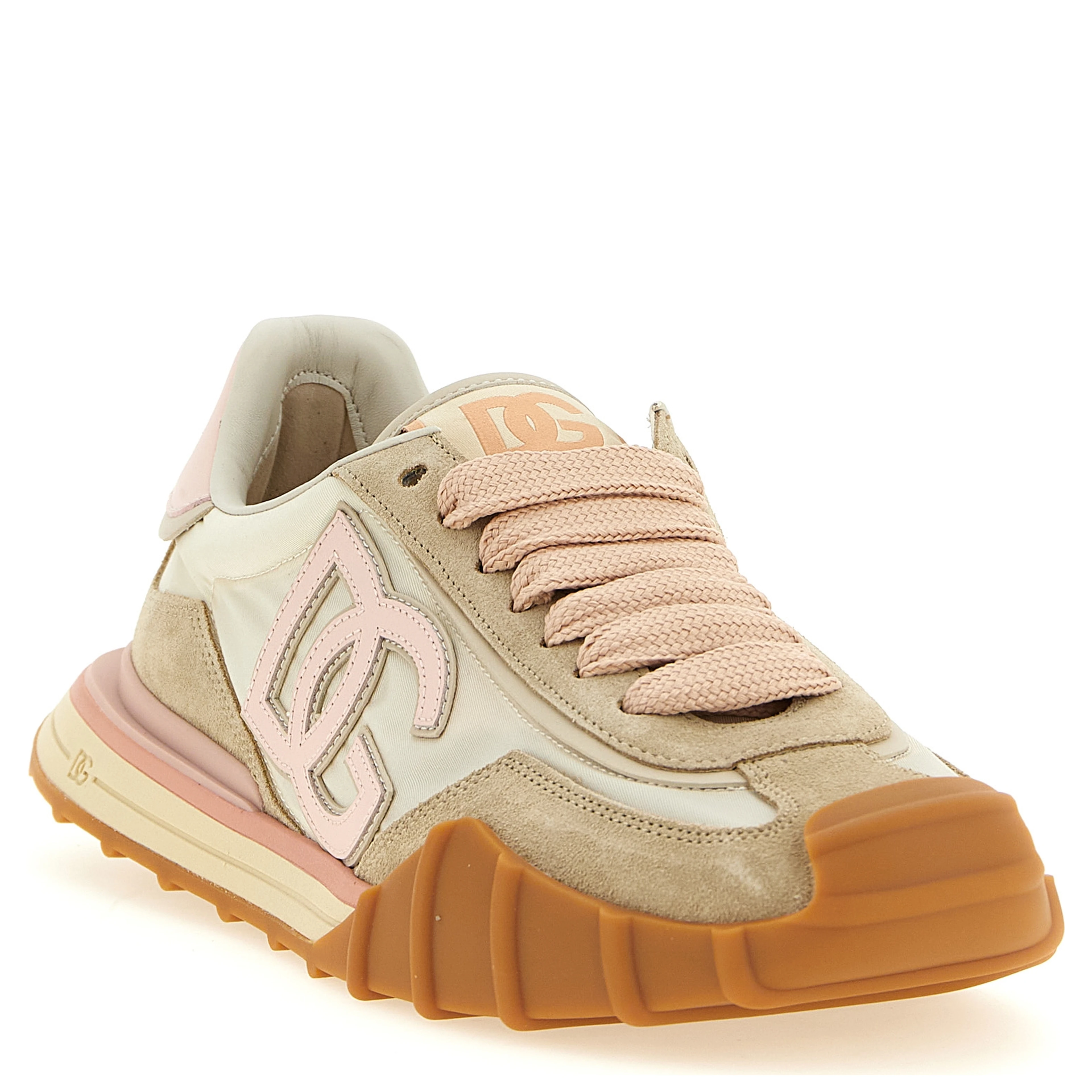 Multicolor Polyamide Athletic Sneakers