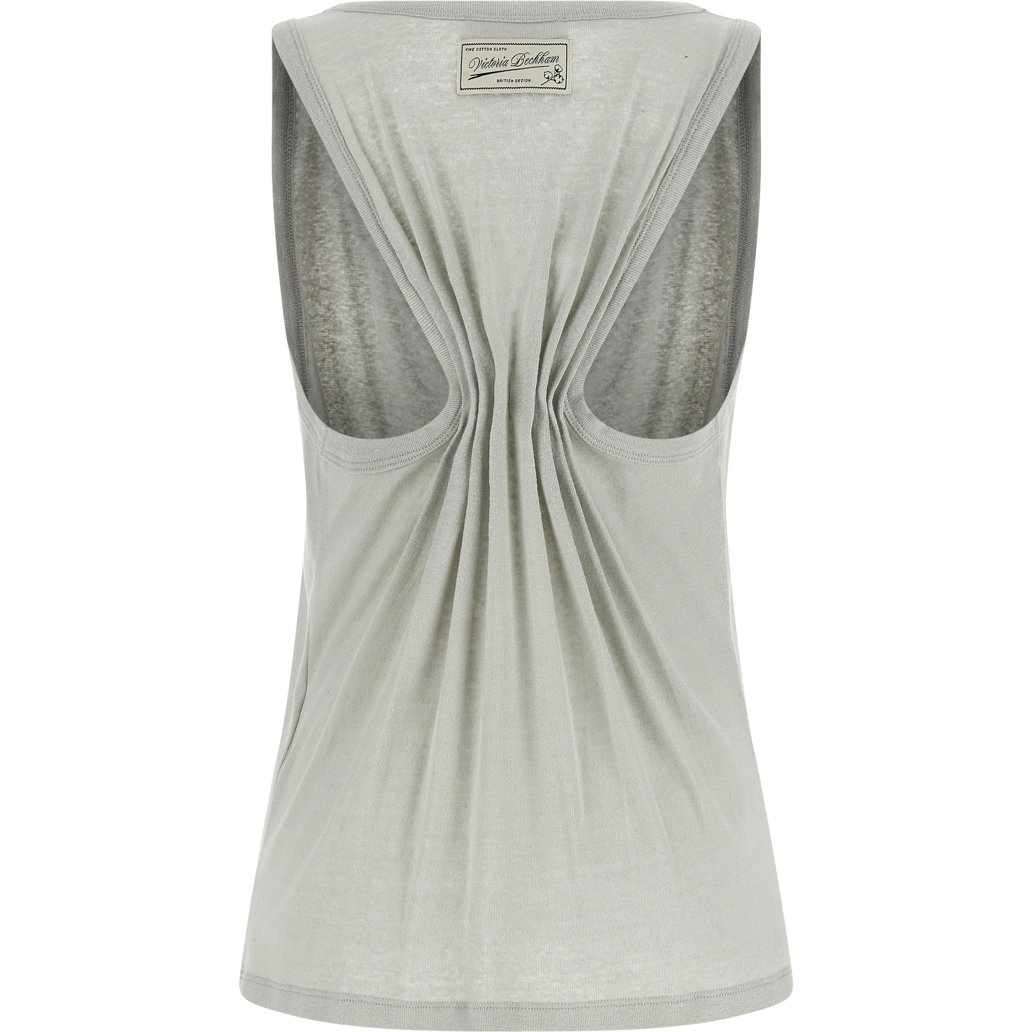 Gray Cotton Tank Tops
