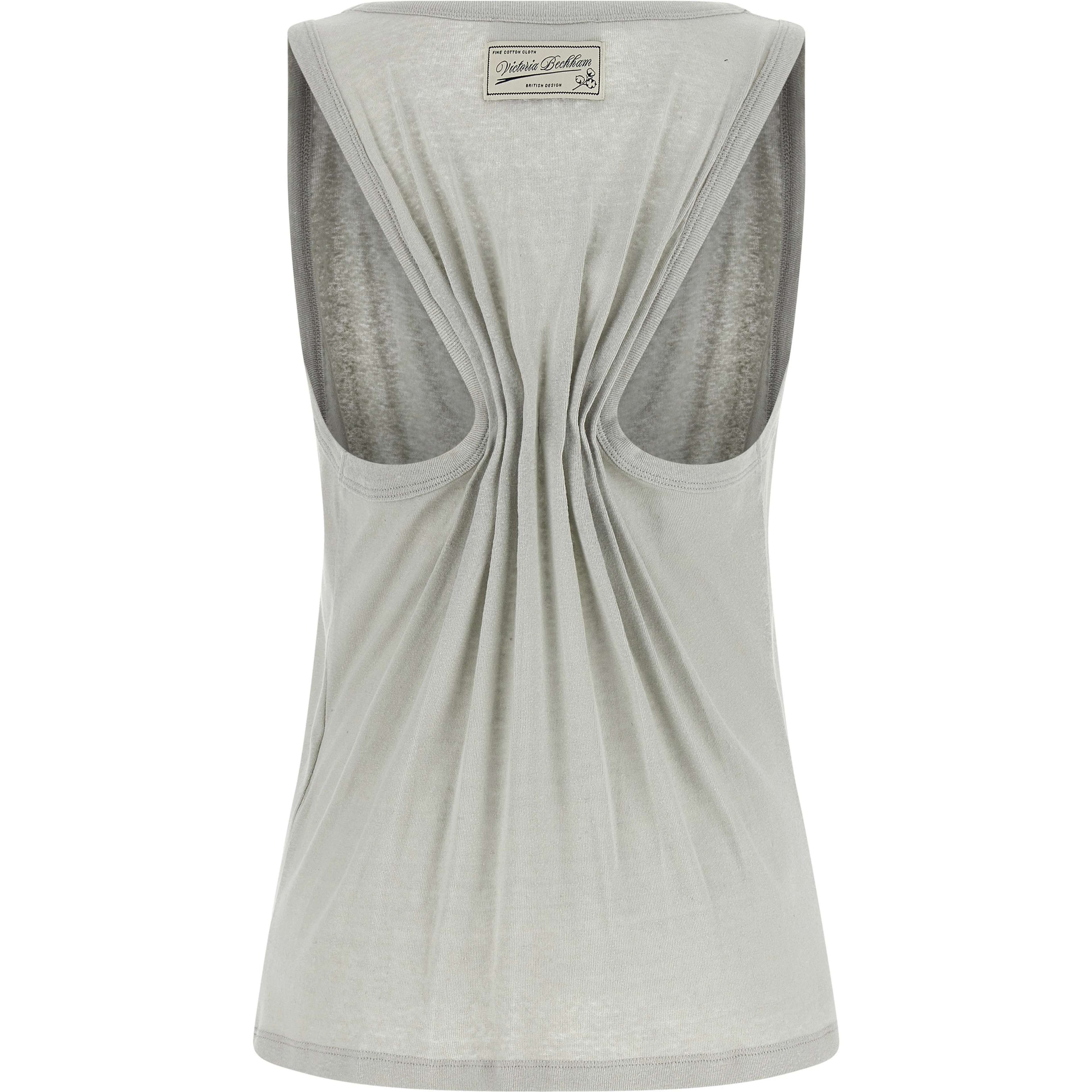 Gray Cotton Tank Tops