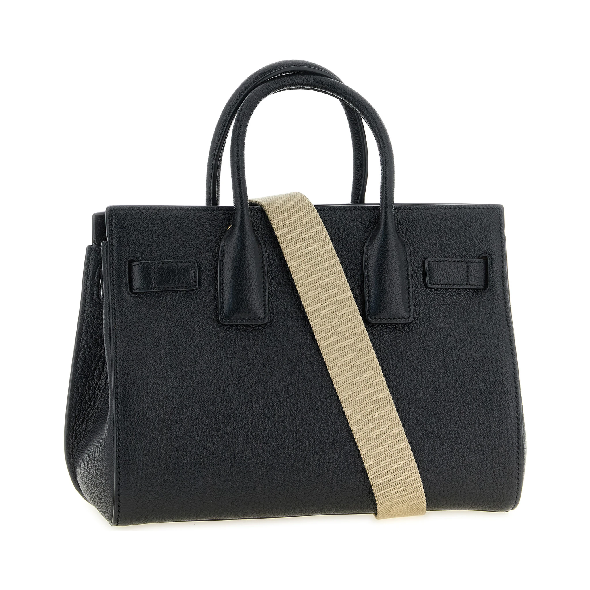 Black Goatskin Handbag