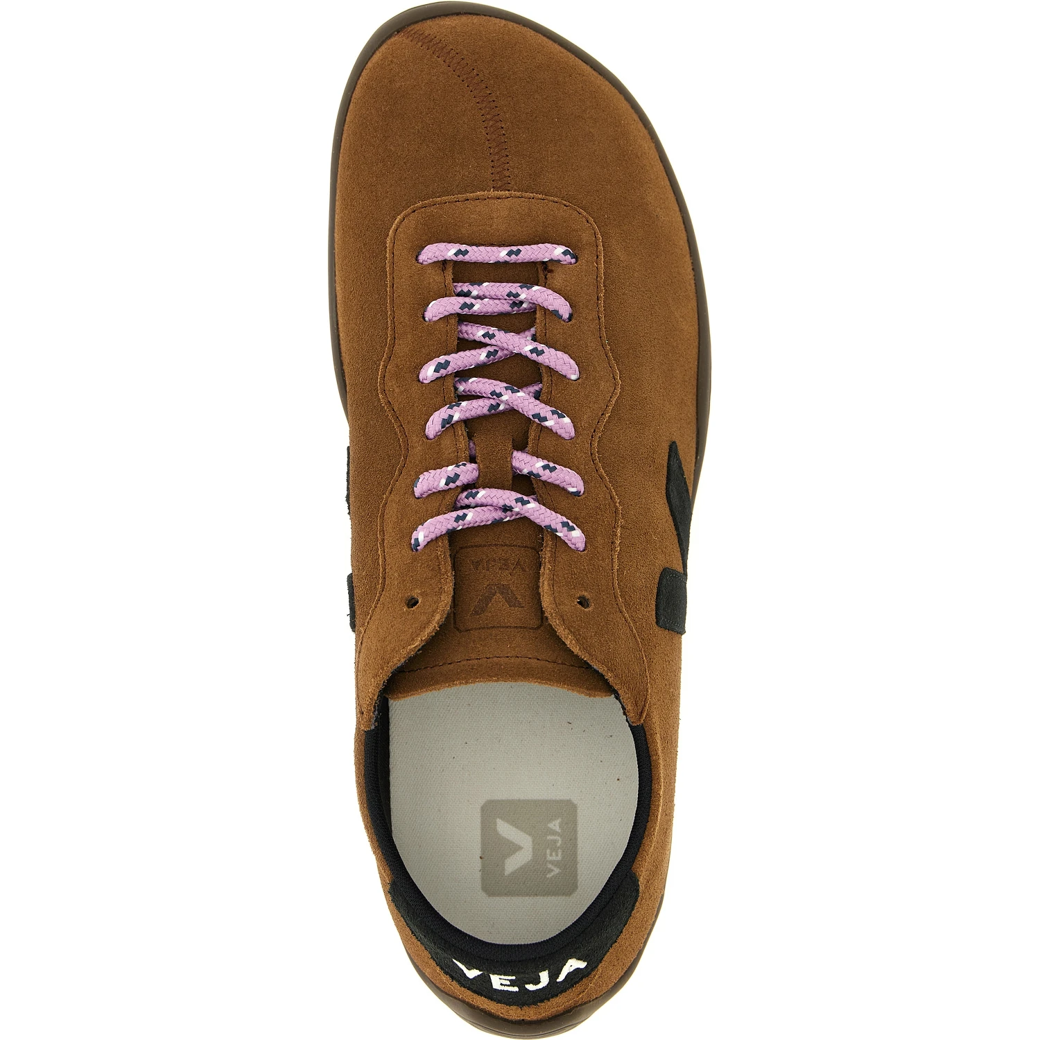 Brown Calfskin Low Top Sneakers