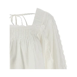 White Cotton Blouse