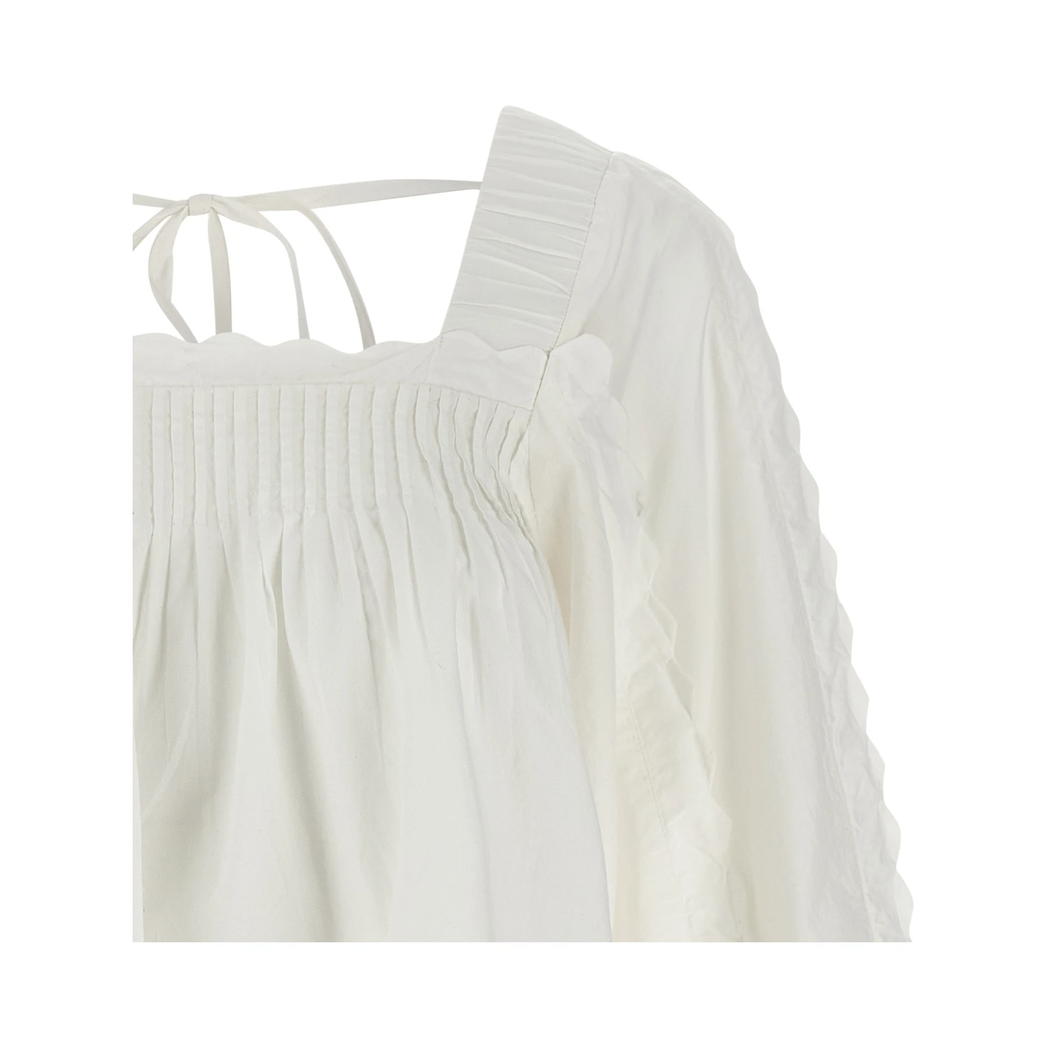 White Cotton Blouse