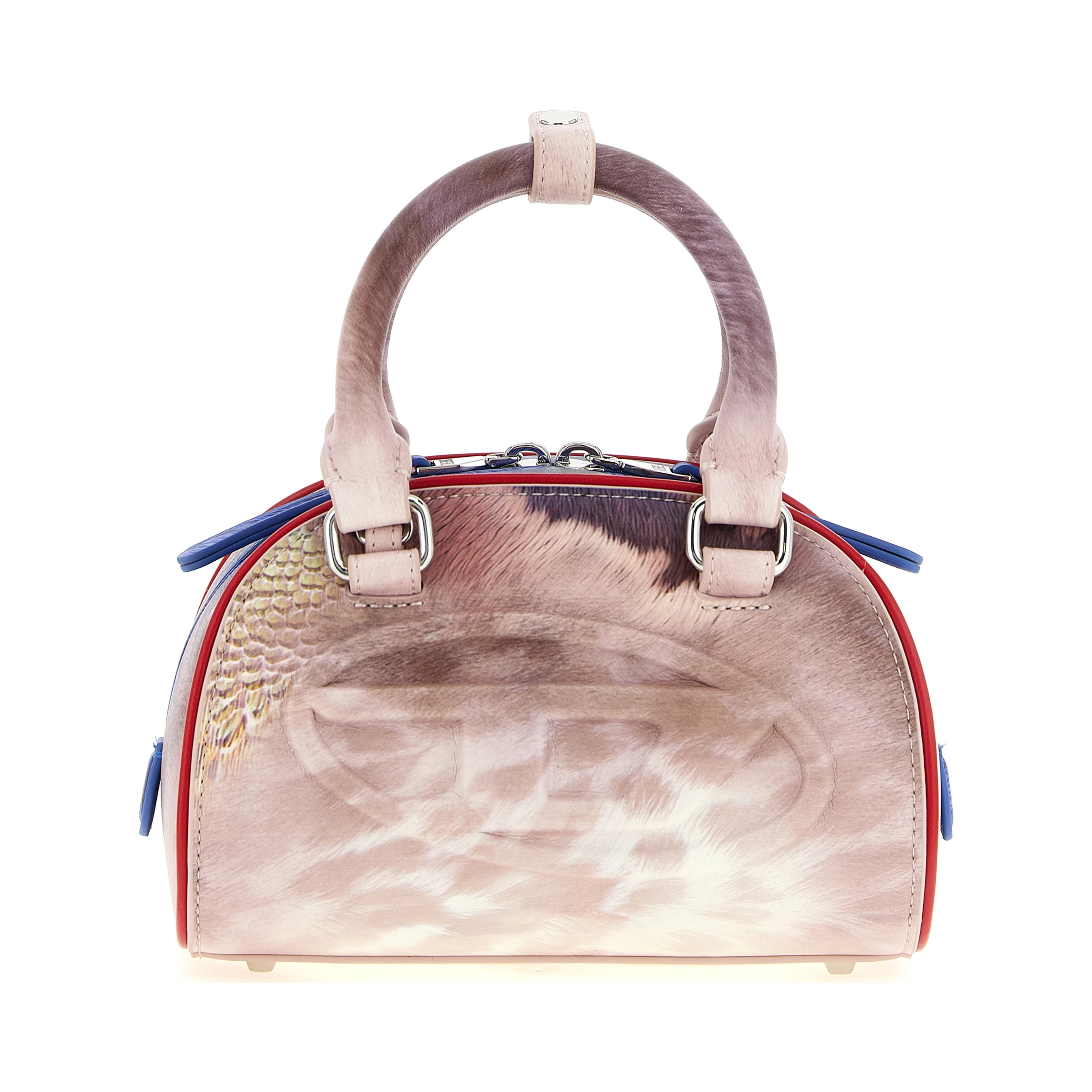 Multicolor Polyethylene Crossbody Bag