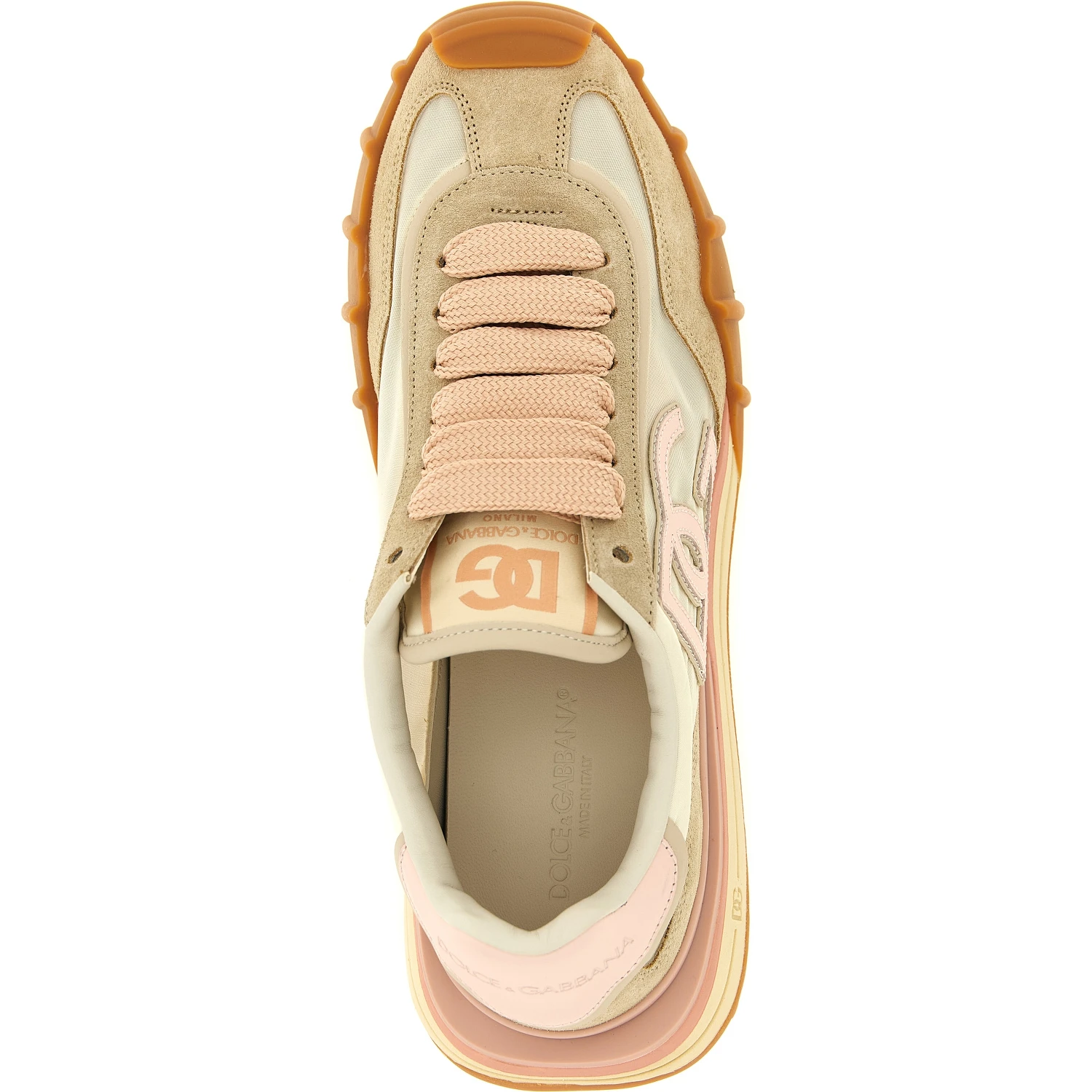 Multicolor Polyamide Athletic Sneakers