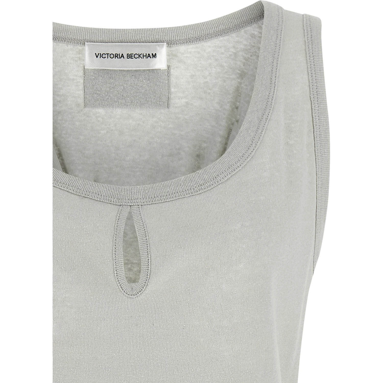 Gray Cotton Tank Tops