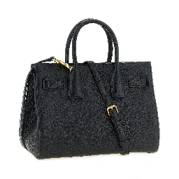 Black Goatskin Handbag