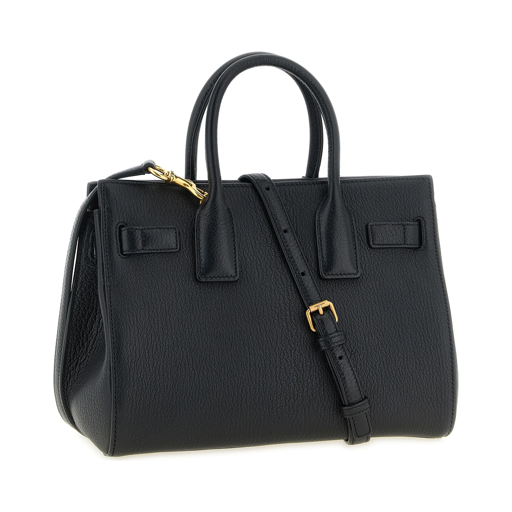 Black Goatskin Handbag