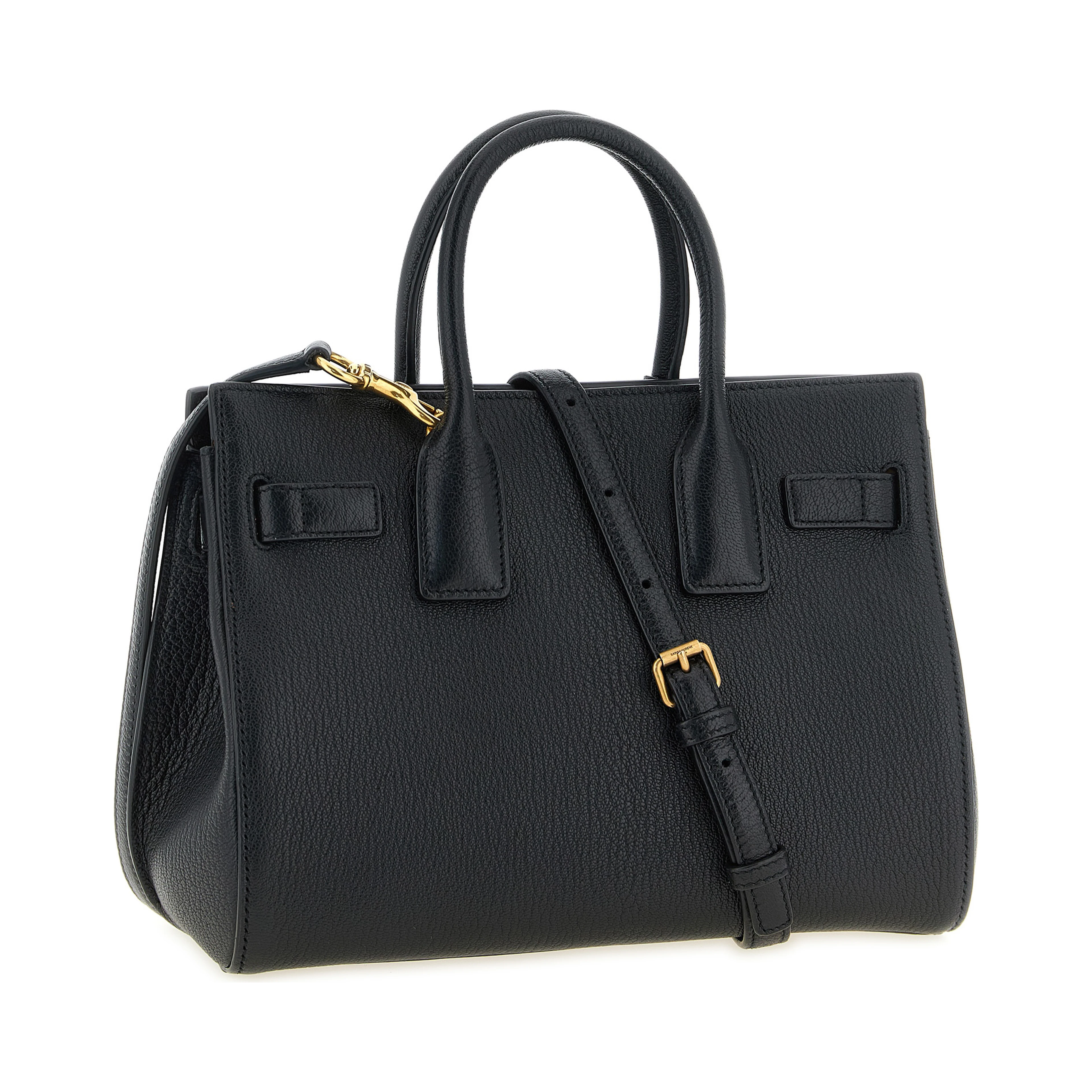 Black Goatskin Handbag