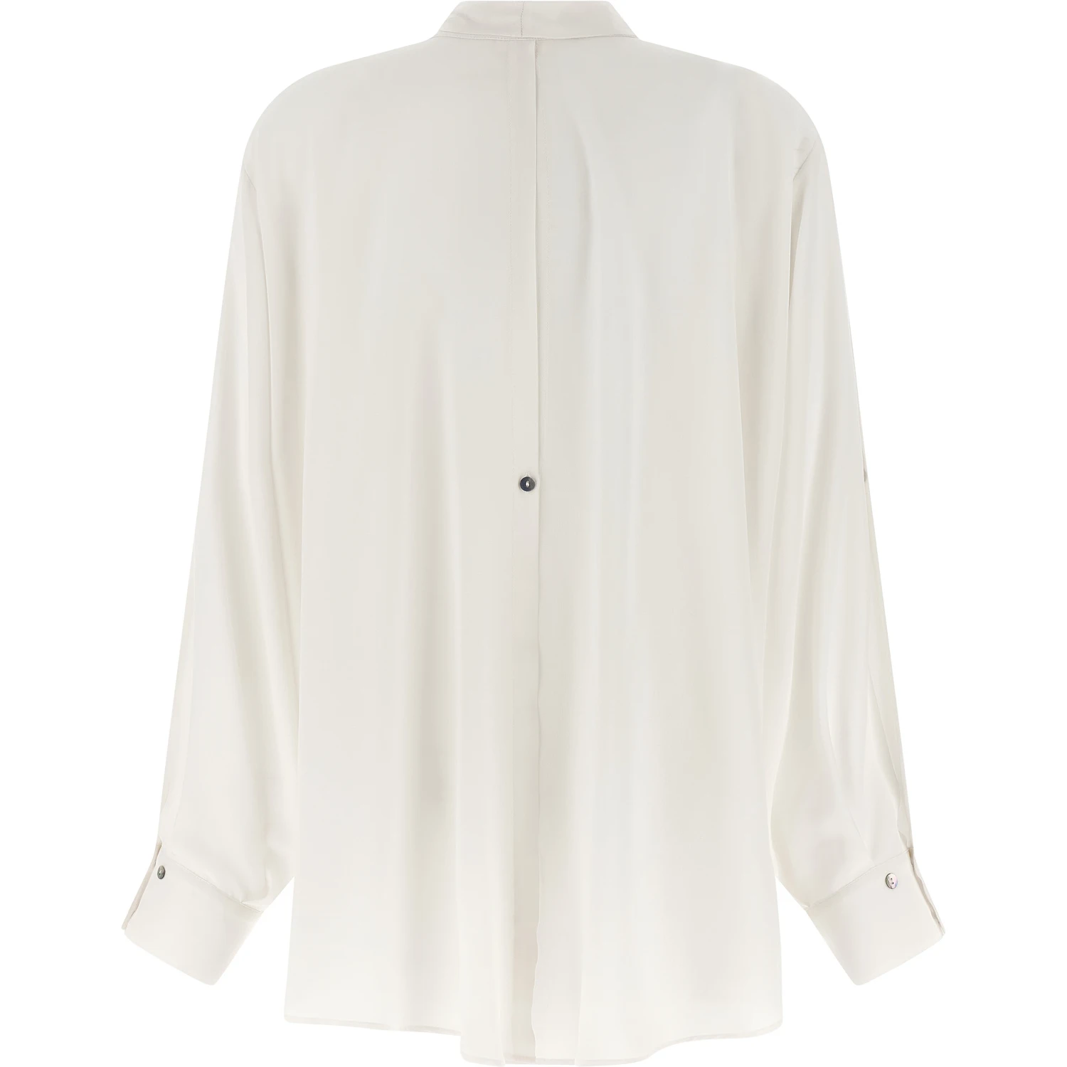 White Silk Blouse