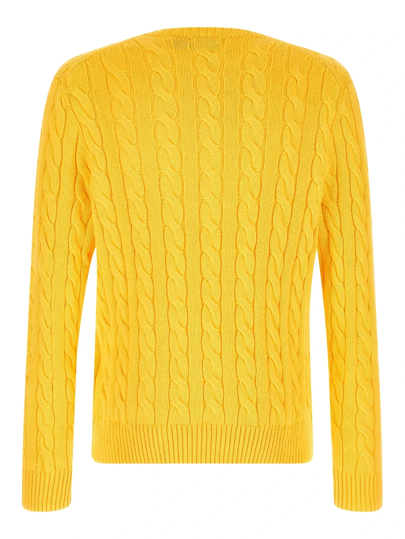 Bicolor Cotton Cardigan