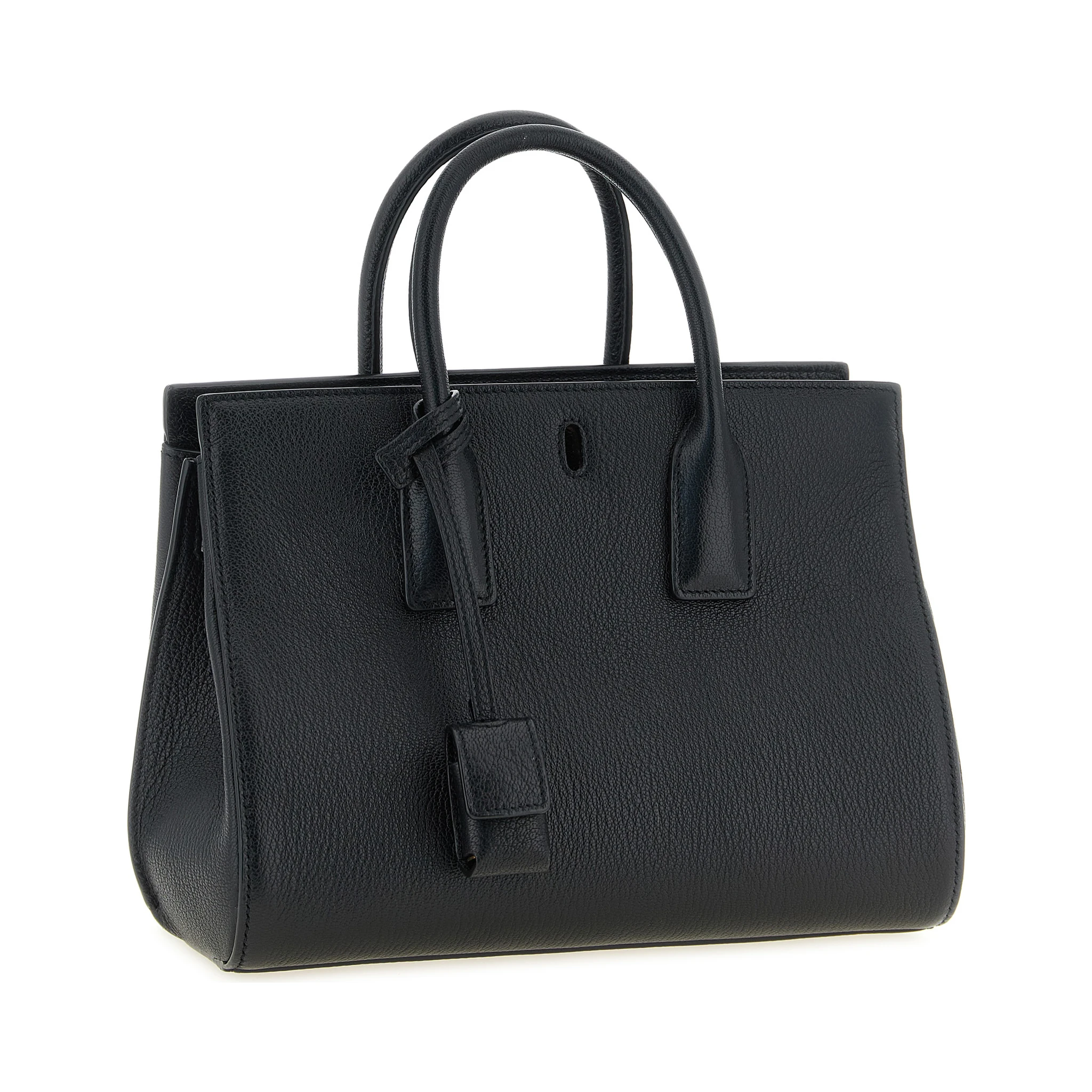 Black Goatskin Handbag