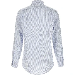 Blue Linen Blouse