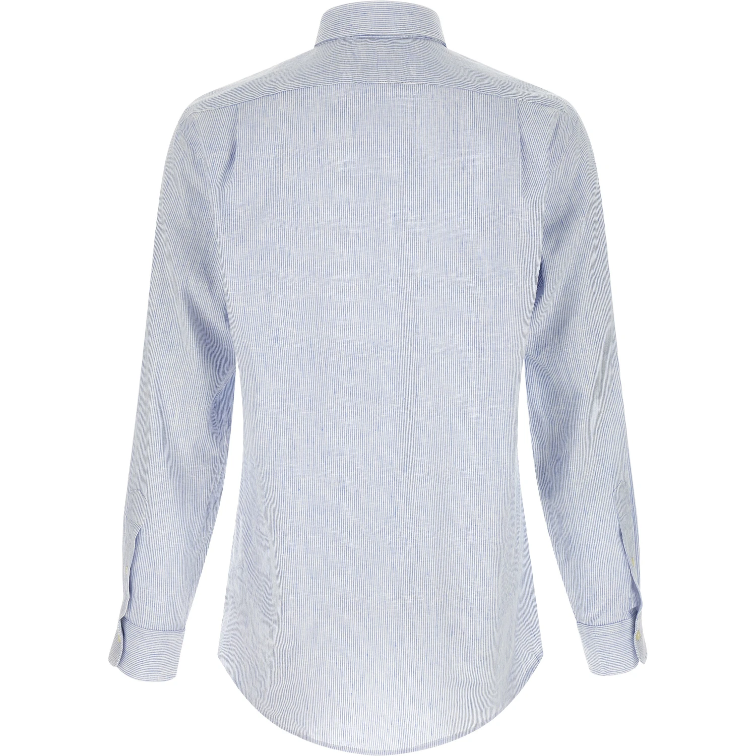Blue Linen Blouse
