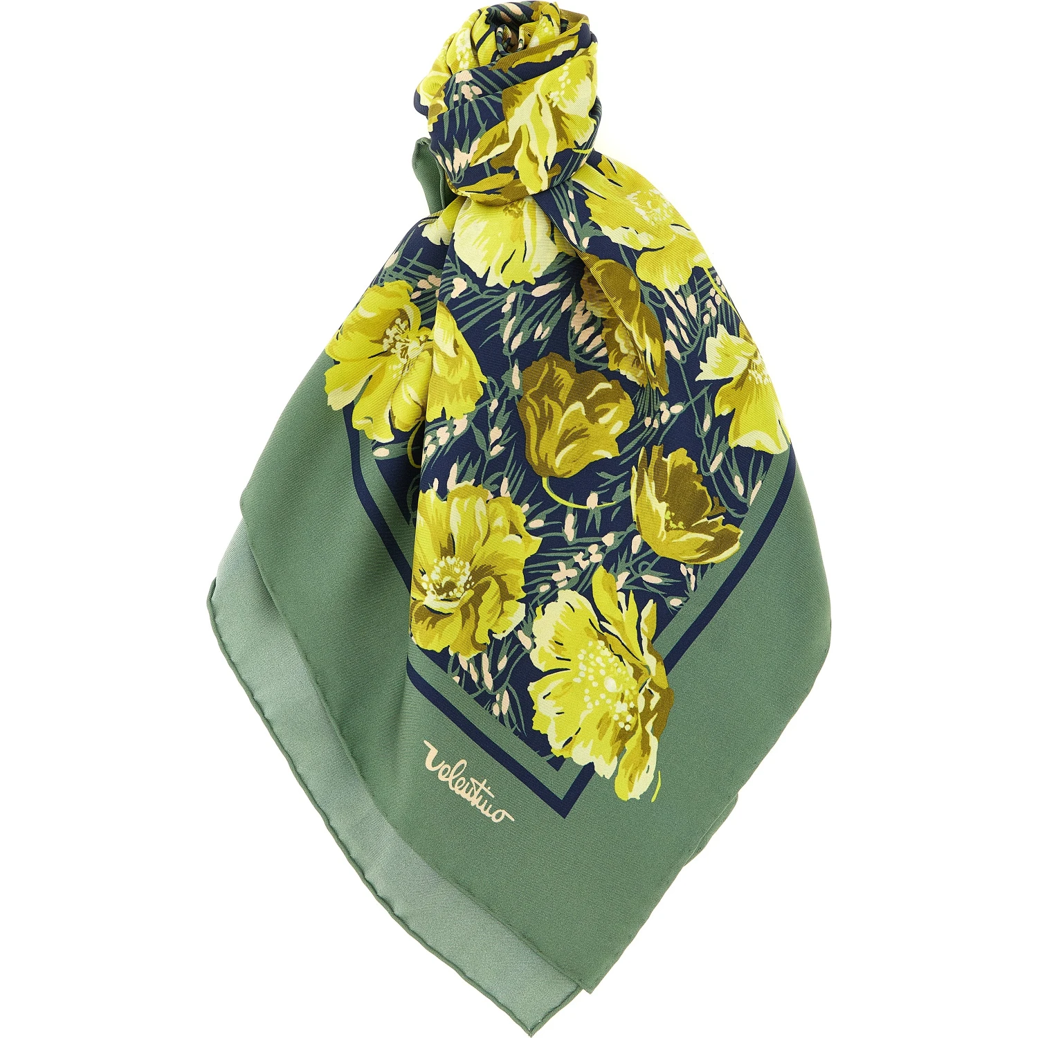 Bicolor Silk Foulard