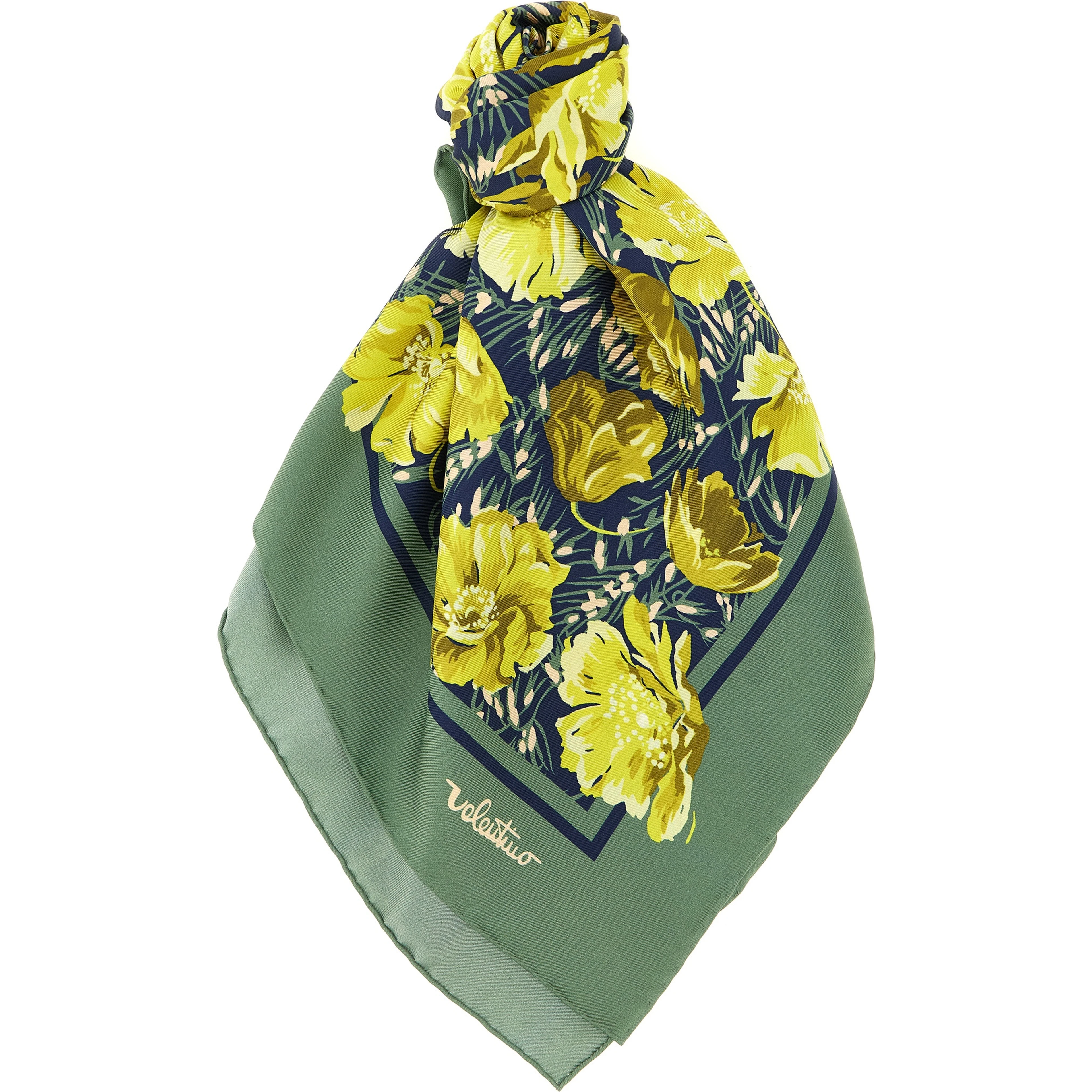 Bicolor Silk Foulard