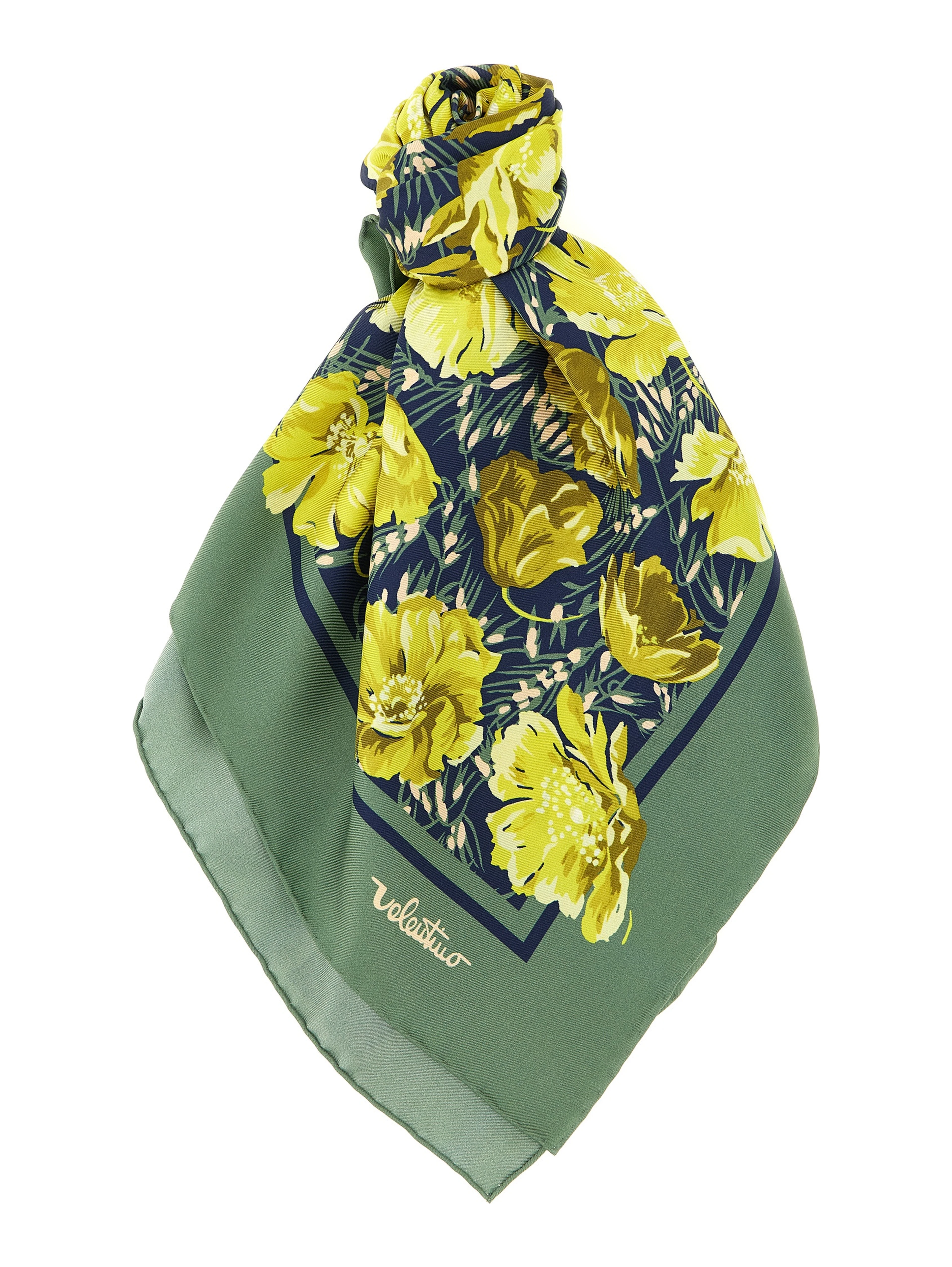 Bicolor Silk Foulard