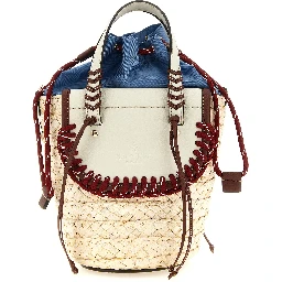 Multicolor Pantograph Handbag