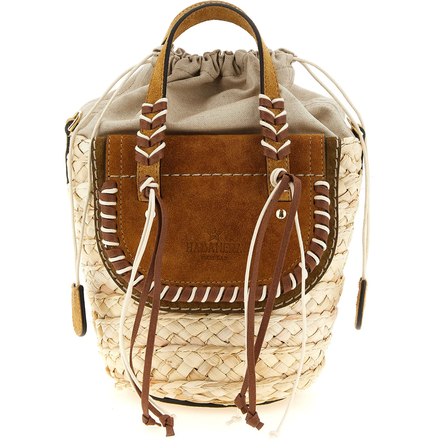 Beige Pantograph Handbag