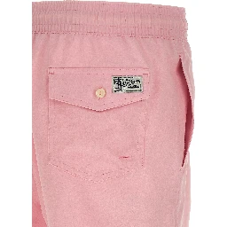 Multicolor Polyester Swim Shorts