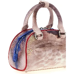 Multicolor Polyethylene Crossbody Bag