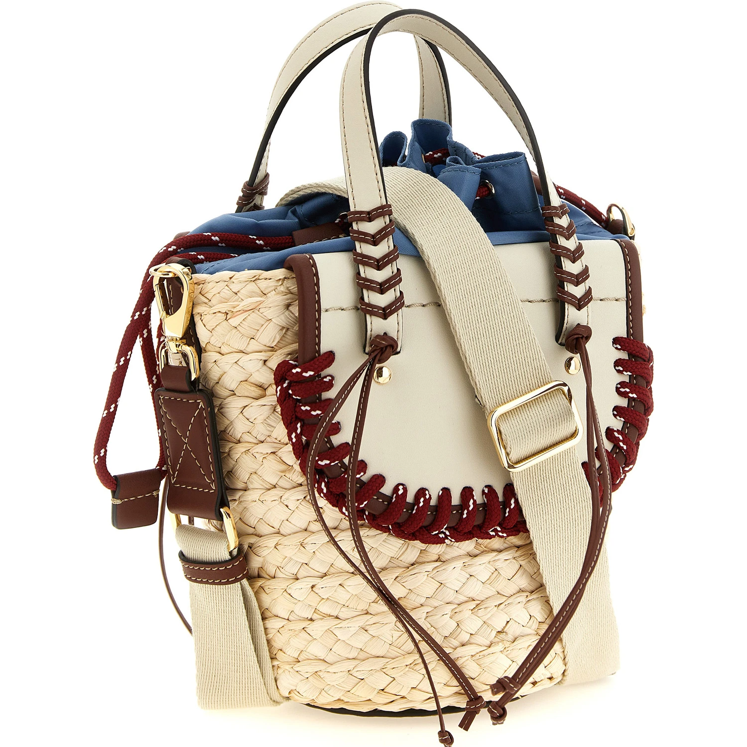 Multicolor Pantograph Handbag