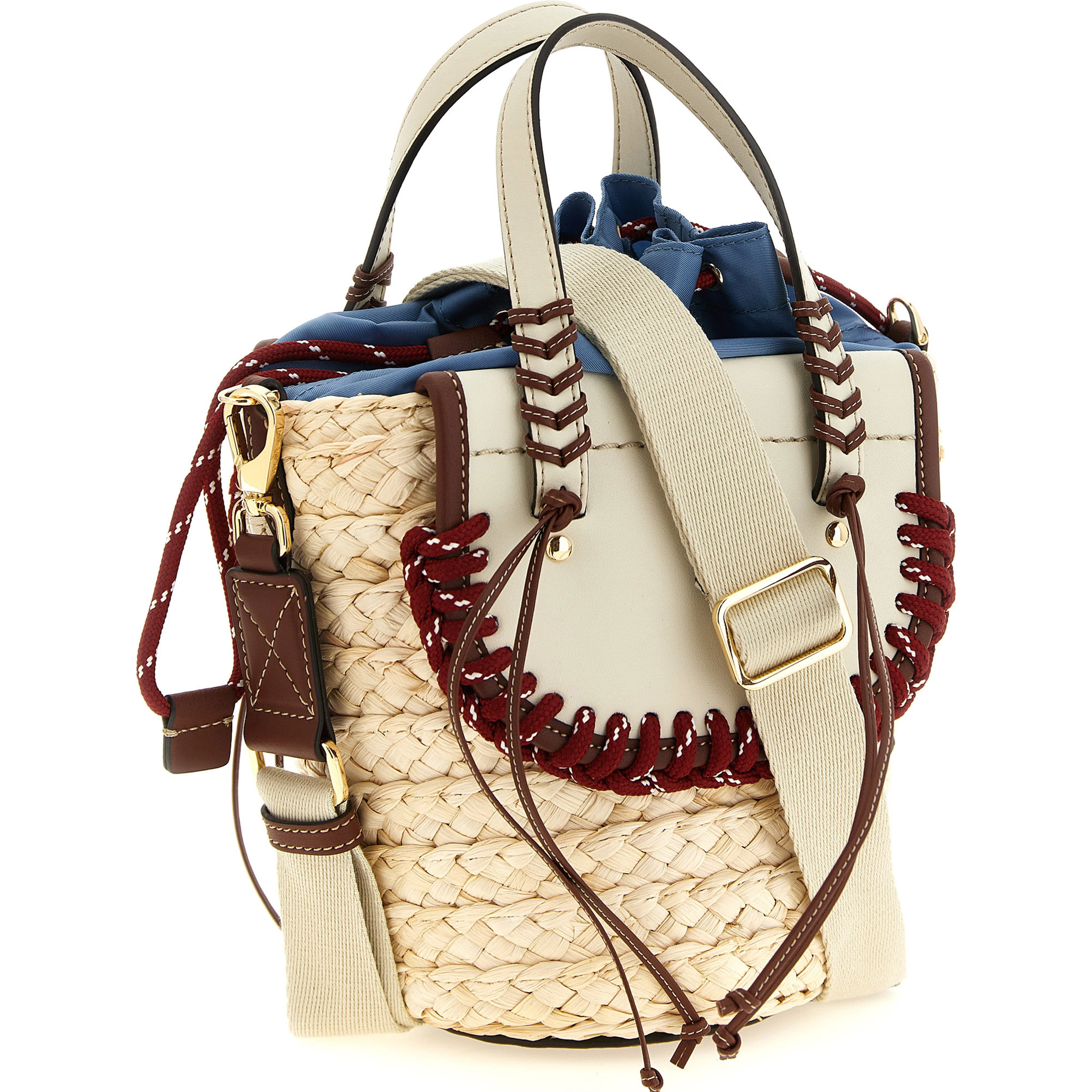 Multicolor Pantograph Handbag