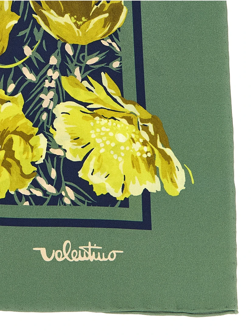Bicolor Silk Foulard