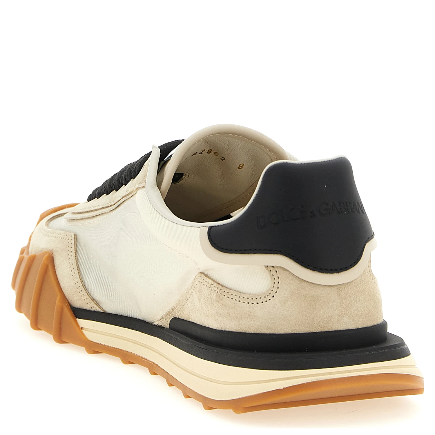 Black Calfskin Athletic Sneakers
