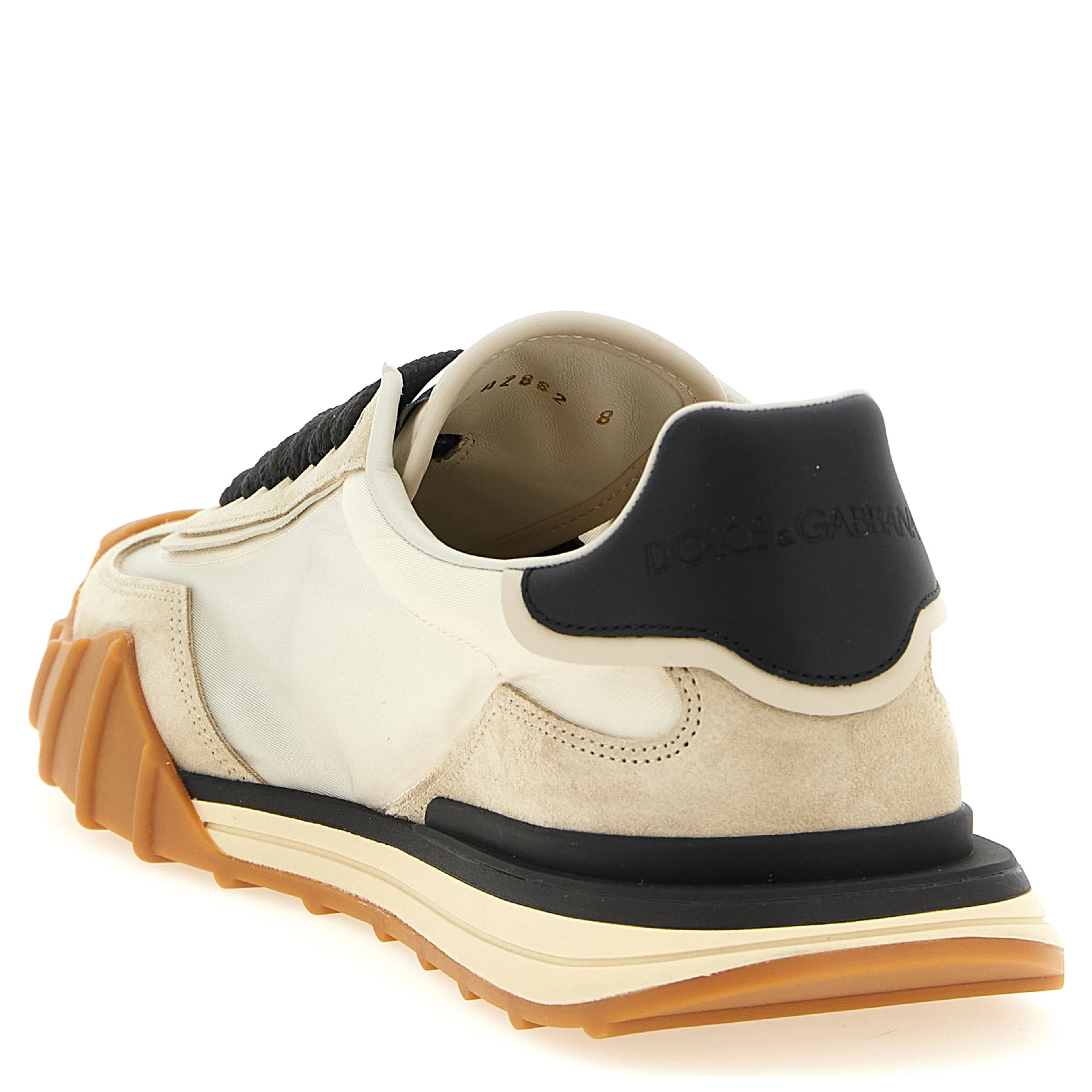 Black Calfskin Athletic Sneakers