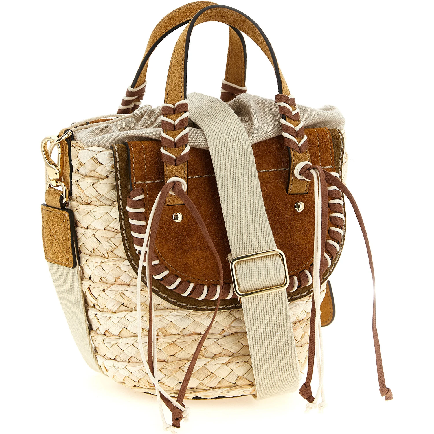 Beige Pantograph Handbag