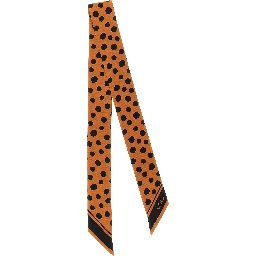 Brown Silk Foulard