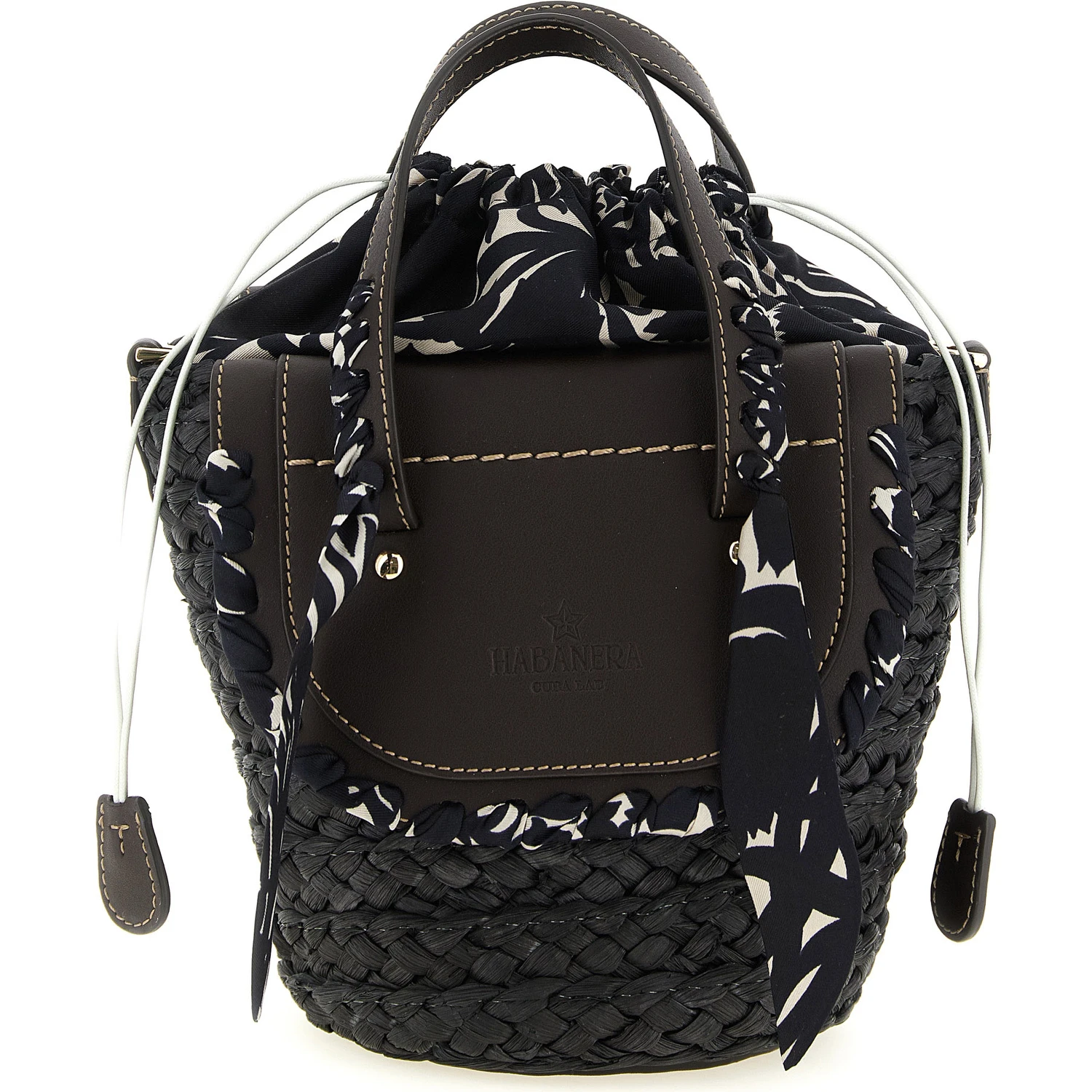 Black Pantograph Handbag