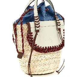 Multicolor Pantograph Handbag