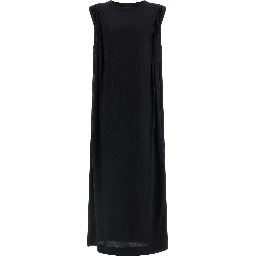 Black Cotton Long Dress