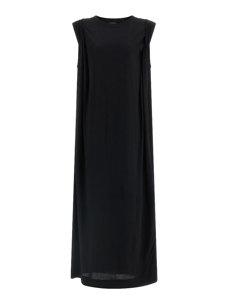 Black Cotton Long Dress
